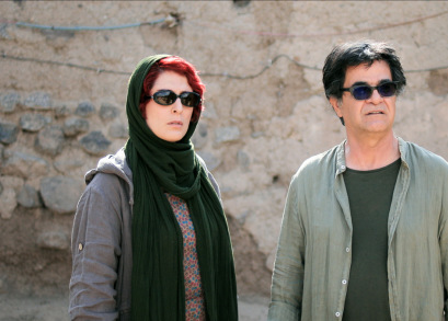 Behnaz Jafari & Jafar Panahi in a scene from <i>3 Faces</i>, courtesy Kino Lorber